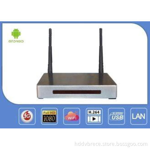 Golden Metal Case Android Smart IPTV Box / Android 4.4 Smar